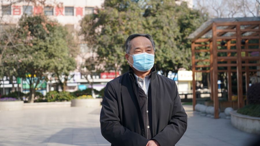 萧山区慈悲总会会长汪柏遂颁发致辞.JPG